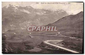 Postcard Old Route du Mont Cenis French Riviera