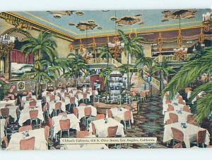 Linen RESTAURANT SCENE Los Angeles California CA hk5266