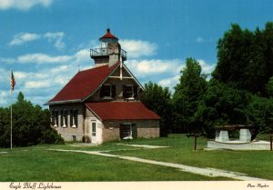 Eagle Bluff Lighthouse,Peninsula State Park,Door County,WI BIN
