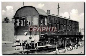 Postcard Modern Train Locomotive Diesel Type 270