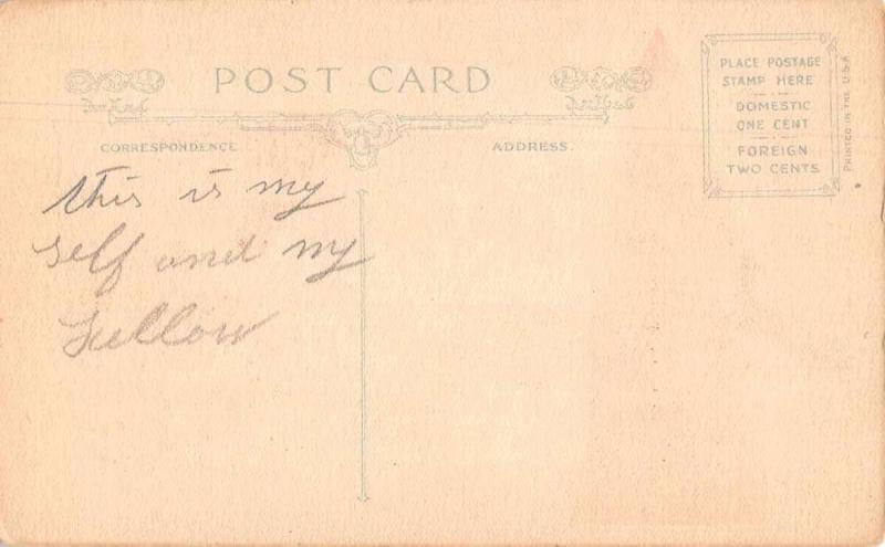 Waterville Maine Greetings Children Antique Postcard J78180