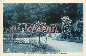 Old Postcard Nancy Pepiniere On A Corner of the Rose Garden