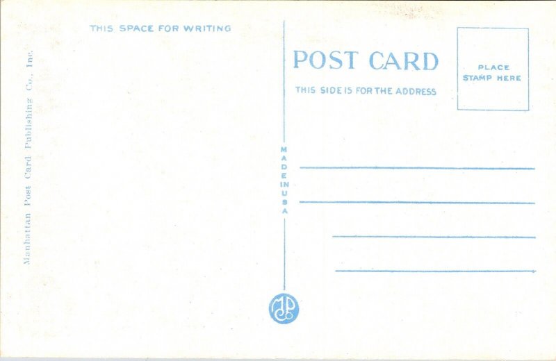 Federal Court House New York City NYC NY WB Postcard UNP VTG Unused Vintage 