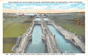 Gatun Locks, Flights of Locks Panama Canal Panama Unused 