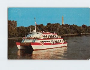 Postcard Potomac River Charter Trips, Wilson Boat Line, Washington, D. C.