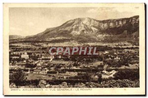 Old Postcard Aix Les Bains Vue Generale Le Revard