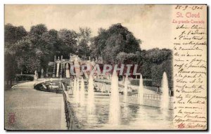 Postcard Old St Cloud La Grande Cascade