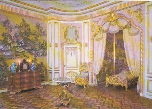 Russia Petrodvorets The Great Palace The Crown Room