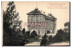 Font Romeu Old Postcard Pilgrimage and station & # 39ete Hotel