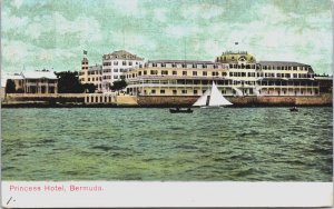 Bermuda Hamilton Princess Hotel Vintage Postcard C133