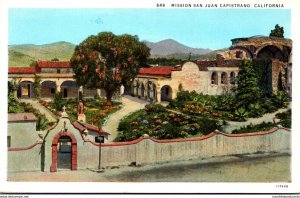 California Mission San Juan Capistrano
