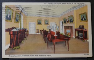 Nashville, TN - General Jackson's Dining Room at the Hermitage - 1945