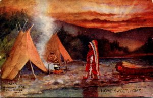 Indian Life Home Sweet Home By H H Tammen