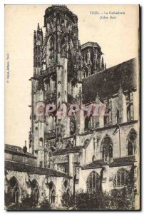 Old Postcard Toul the Cathedral East Coast