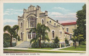 Florida Arcadia Trinity Methodist Church  Curteich