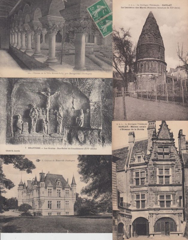 DORDOGNE (DEP.24) AQUITAINE 141 Postcards pre-1940 (L4592)