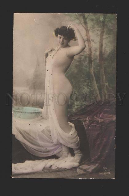 078705 HERO Famous DANCER Star BODY STOCKINGS old PHOTO Tinted