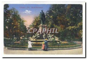 Colmar Old Postcard Bruat Denkmal