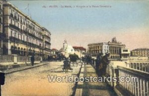 la Mairie, La Mosquee et le Palais Consulaire Alger Algeria, Africa, Unused 