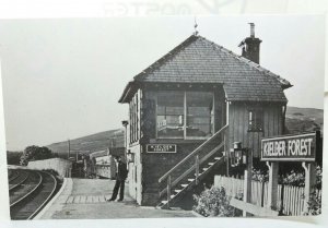 Kielder Forest Railway Station Closed 1956 Northumberland Repro Postcard