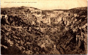 USA Temple Drive And Cave Of The Winds Colorado Postcard 09.71