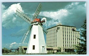 MILBANK, South Dakota SD ~ Windmill MILKBANK MUTUAL INSURANCE 1960-70s Postcard