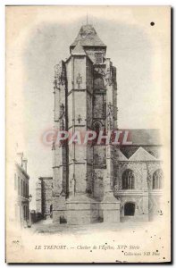 Old Postcard Treport Bell From I & # 39Eglise