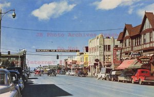 AK, Anchorage, Alaska, Fourth Street, Zenith Radio Store, 50s Cars, Roberts