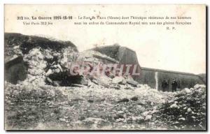 The Fort de Vaux - War 1914 - 15 - 16 - Old Postcard
