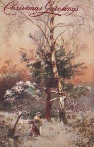 Christmas Beautiful Landscape Scene Tucks