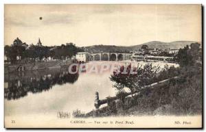 Cahors - View of the New Bridge - Old Postcard