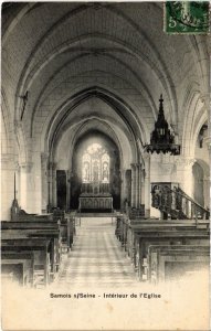 CPA Samois Interieur de l'Eglise FRANCE (1300891)