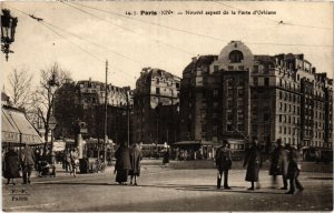 CPA PARIS 14e - Nouvel aspect de la Porte d'Orléans (80747)