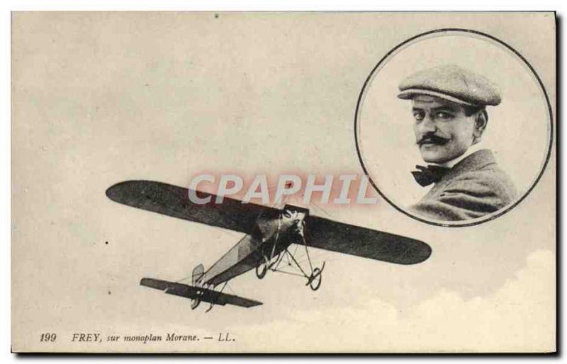 Old Postcard Jet Aviation Frey monoplane Morane