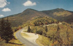 Mount Mitchell Intersection on Blue Ridge Parkway, unused Postcard