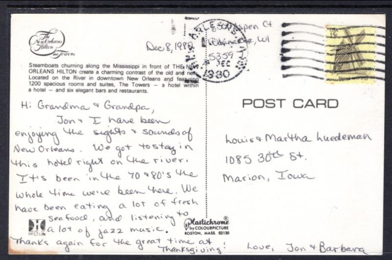 The NewOrleans Hilton Hotel,New Orleans,LA BIN