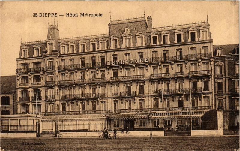 CPA DIEPPE-Hotel Metropole (347279)