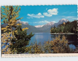 Postcard Lake McDonald, Glacier National Park, Montana