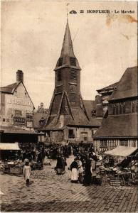 CPA HONFLEUR - Le Marché (383691)