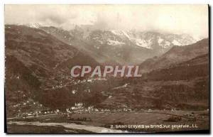 Old Postcard Saint Gervais Les Bains Vue Generale