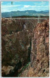 Postcard - Spectacular Royal Gorge Suspension Bridge - Cañon City, Colorado