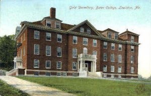 Girls' Dormitory, Bates College in Lewiston, Maine