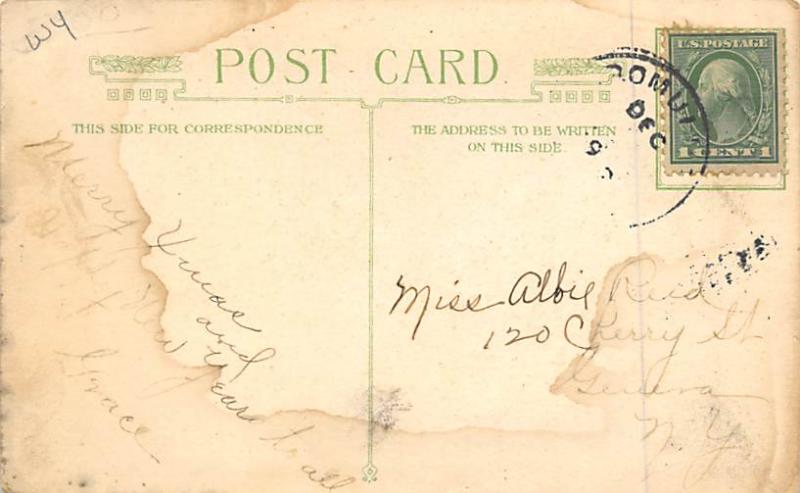 Damaged Santa Claus Postal Used Unknown 