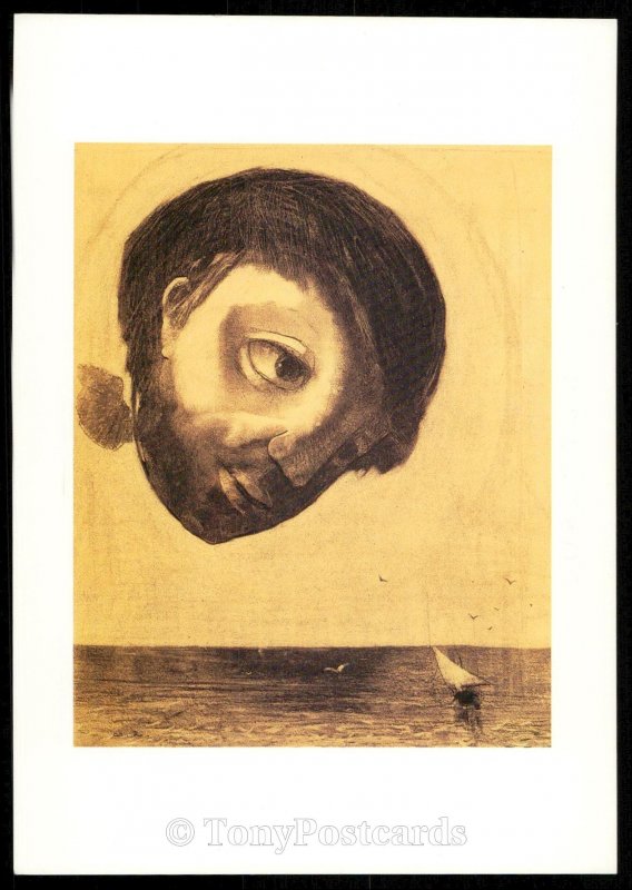 Odilon Redon - Guardian Spirit of the Waters