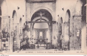 QUIMPER, Finistere, France, 1900-1910's; Interieur De L'Eglise De Locmaria