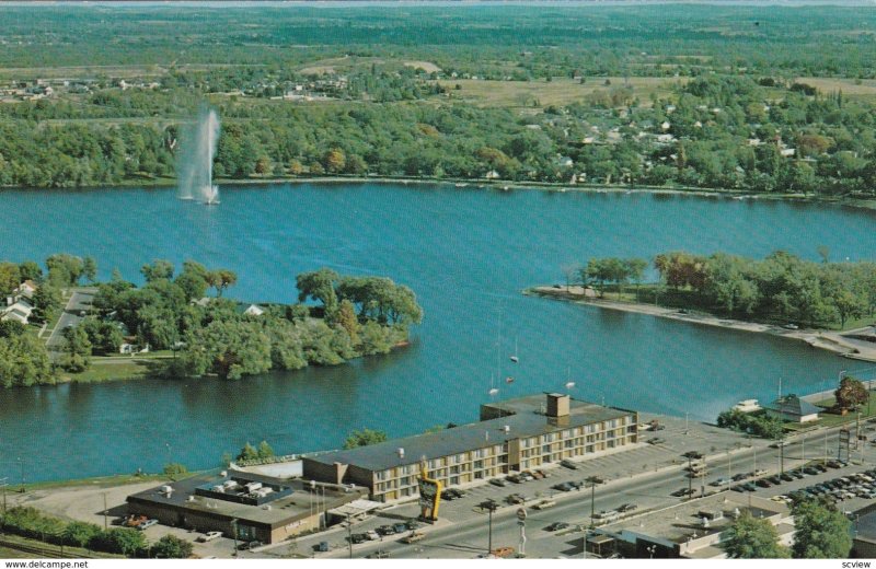 PETERSBOROUGH, Ontario, Canada, 1940-60s; Holiday Inn, Aerial View