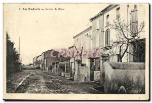 Old Postcard Redorte Avenue De Rieux