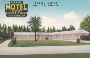 Florida Ruskin Carol Motel U S Highway 41 sk1197a