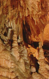 Vintage Postcard View Chinese Temple In Mammoth Cave National Park Kentucky K.Y.