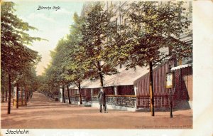 STOCKHOLM SWEDEN~BLANCHS CAFE~1900s AXEL ELIASSONS #622 POSTCARD